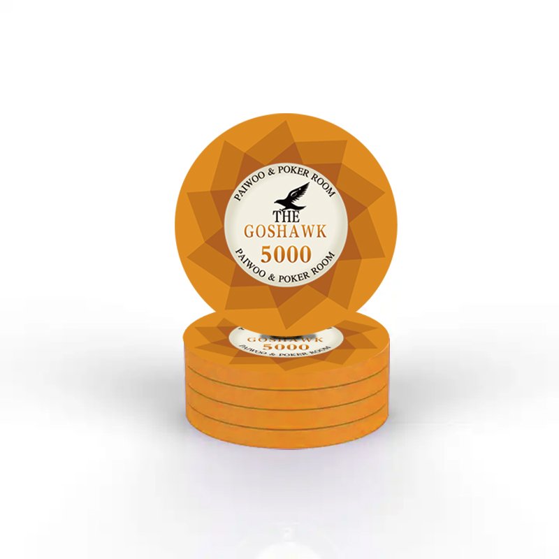 Wholesale Colorful Ceramic Poker Chips With Custom Denominations