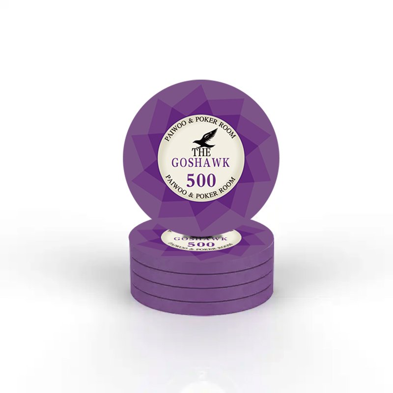Wholesale Colorful Ceramic Poker Chips With Custom Denominations