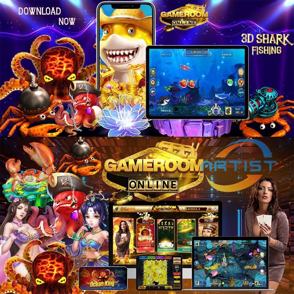 Distributor Hot Sale USA Popular Noble Gameroom Support Demo Online Fish Game Software