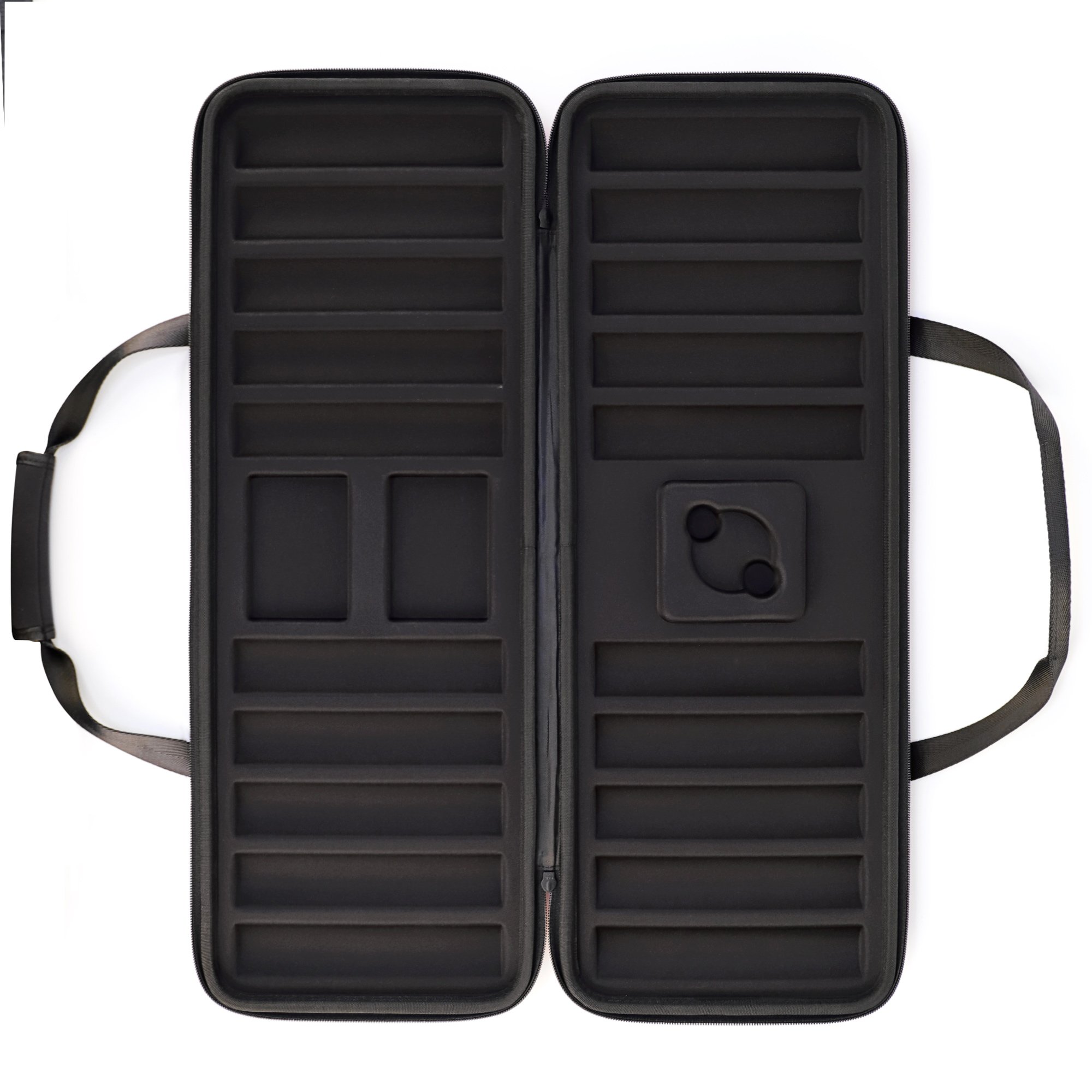 Luxury Custom Black EVA 300 500pcs Poker Chip Set Clay Carrying Poker Case Packaging Storage Box