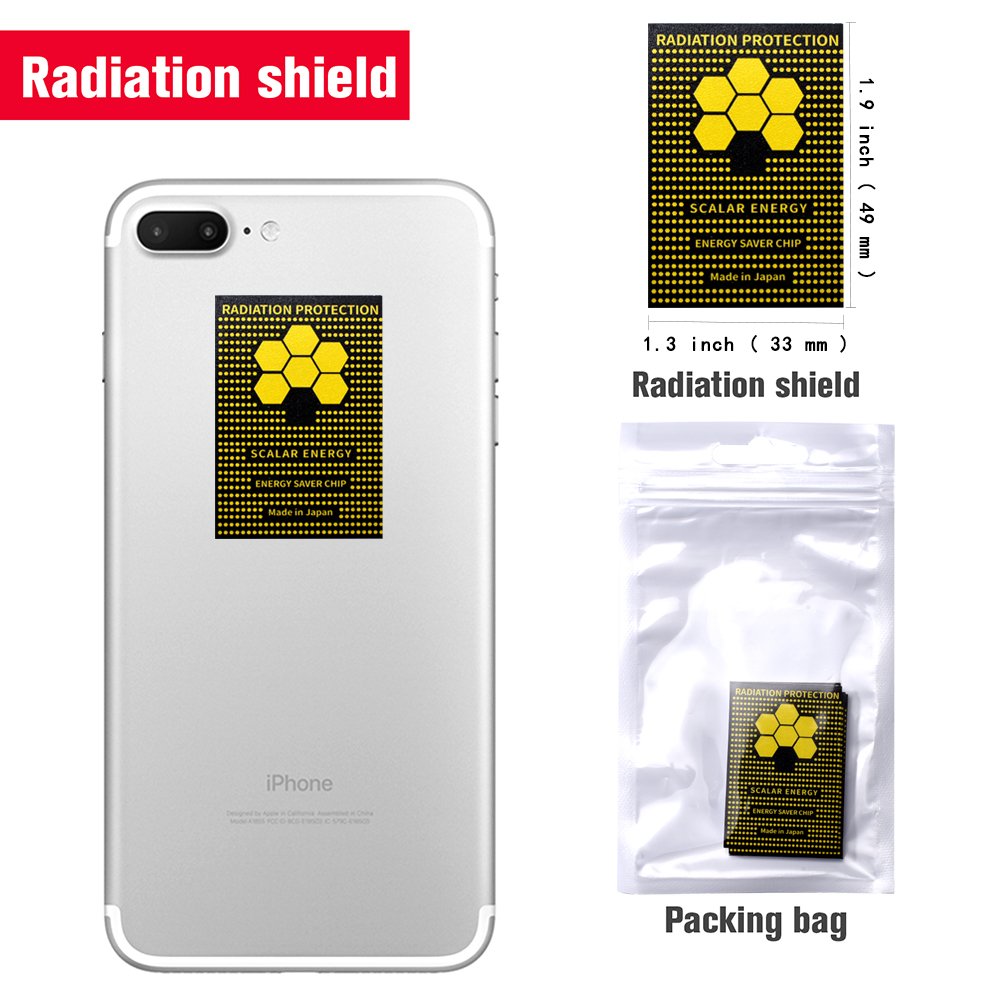 High Quality 2000-3000cc Anti-radiation Chip Against EMF/EMR Sticker