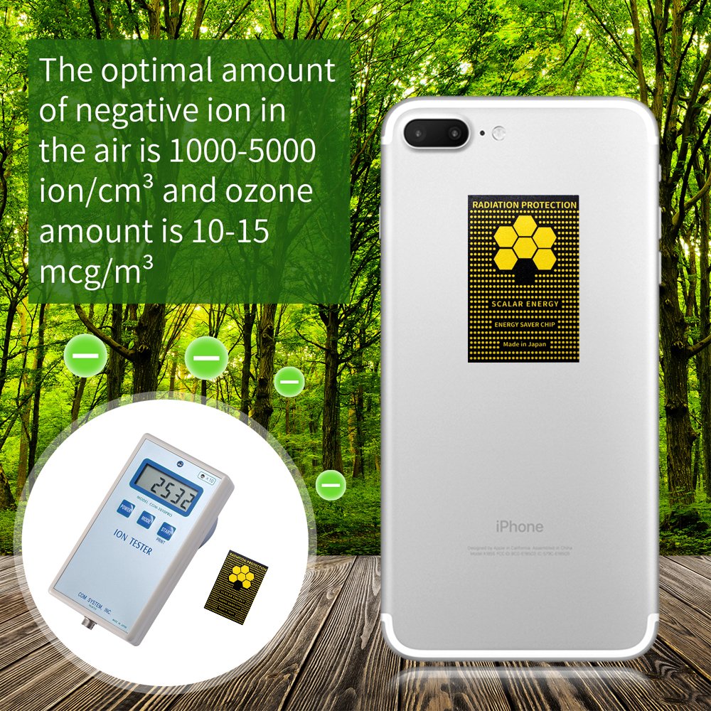 High Quality 2000-3000cc Anti-radiation Chip Against EMF/EMR Sticker