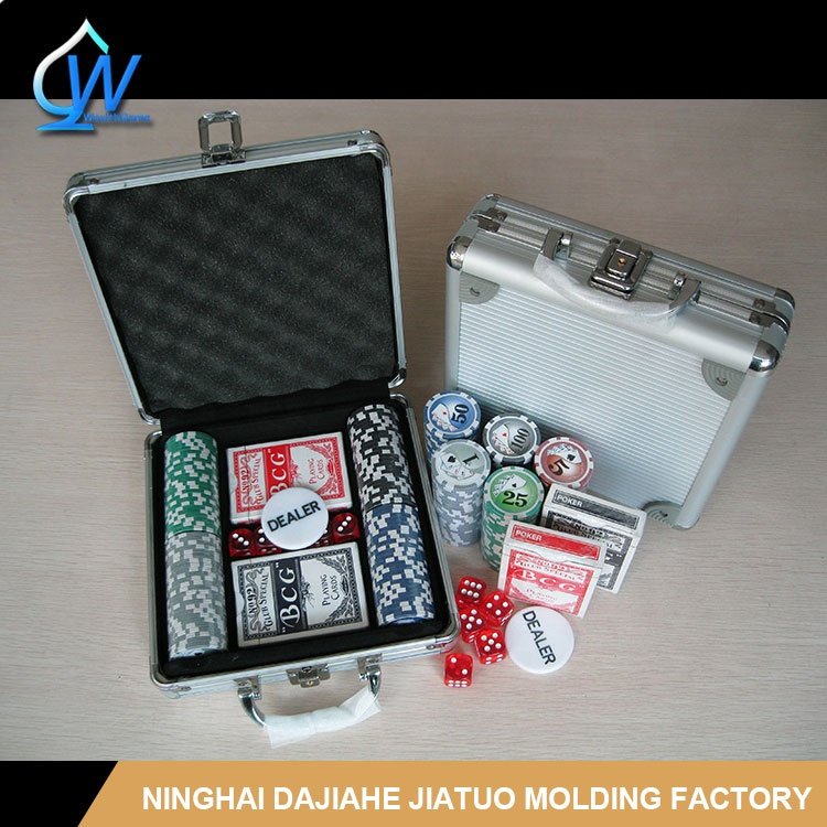 100pcs 11.5g sticker Poker Chip Set / poker chip set 100