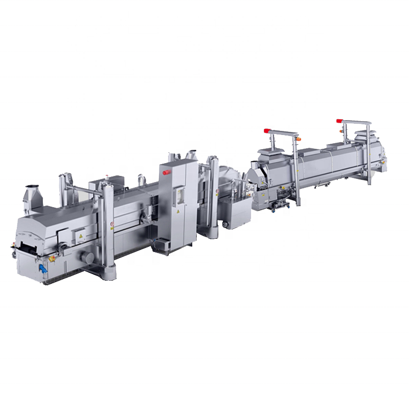 Fully Automatic Potato chips Production Line French Fries Machine chips Potato Making Machine