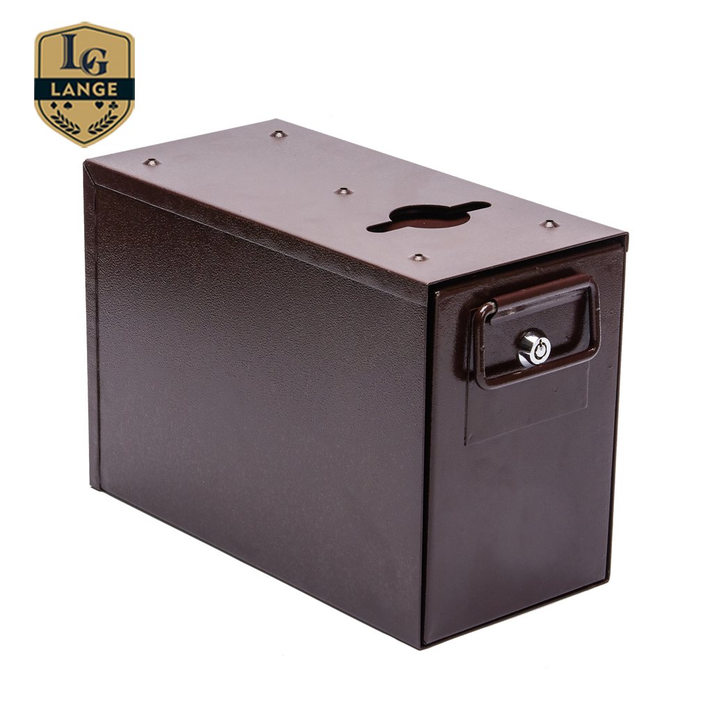 Casino Big Size Money Toke Box Metal Drop Box with Palette And Locks