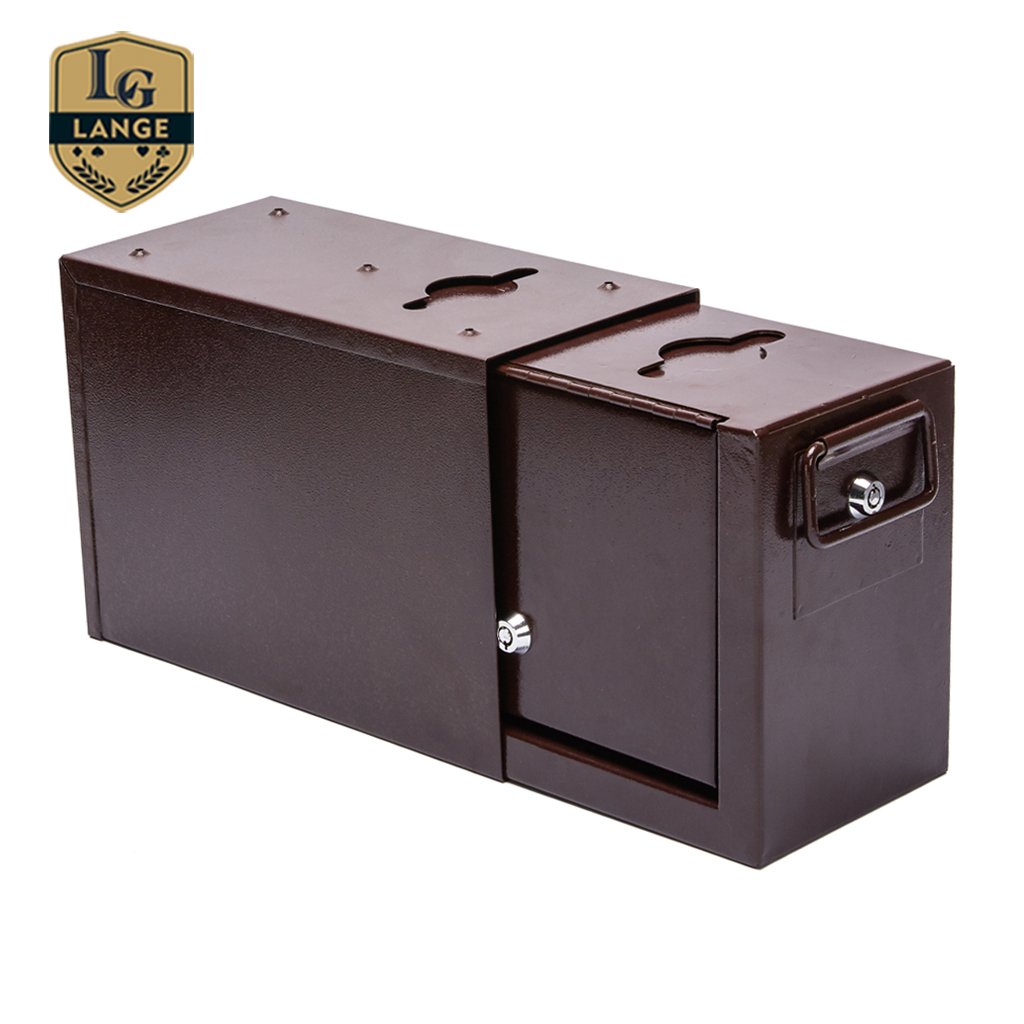 Casino Big Size Money Toke Box Metal Drop Box with Palette And Locks