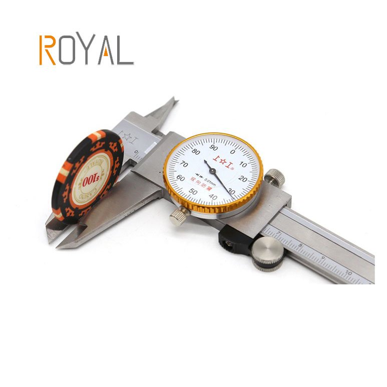Royale Casino Tricolor 14g Clay Poker Chips Pieces