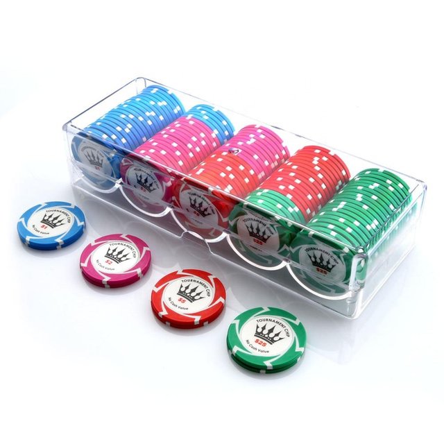 High Quality poker chip token coin jetton real clay poker chips Clay poker chips for gambling in casinos