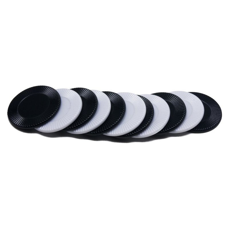 New Design Blank Quantity Customized Poker Chips Poker Chip Set Pcs Color Plastic Material Round Chips