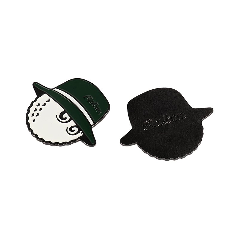 Fashion Hot Sale Metal Magnetic Custom Enamel Hat Clip Golf Ball Marker Hat Holder Brim Bill Clip Golf Hat Clip Sets