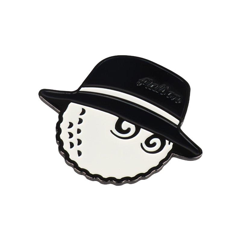 Fashion Hot Sale Metal Magnetic Custom Enamel Hat Clip Golf Ball Marker Hat Holder Brim Bill Clip Golf Hat Clip Sets