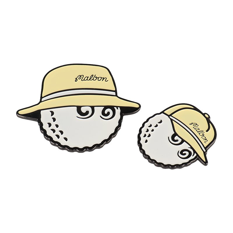 Fashion Hot Sale Metal Magnetic Custom Enamel Hat Clip Golf Ball Marker Hat Holder Brim Bill Clip Golf Hat Clip Sets