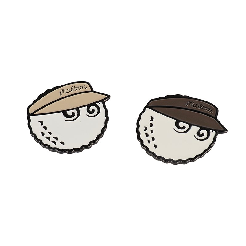 Fashion Hot Sale Metal Magnetic Custom Enamel Hat Clip Golf Ball Marker Hat Holder Brim Bill Clip Golf Hat Clip Sets