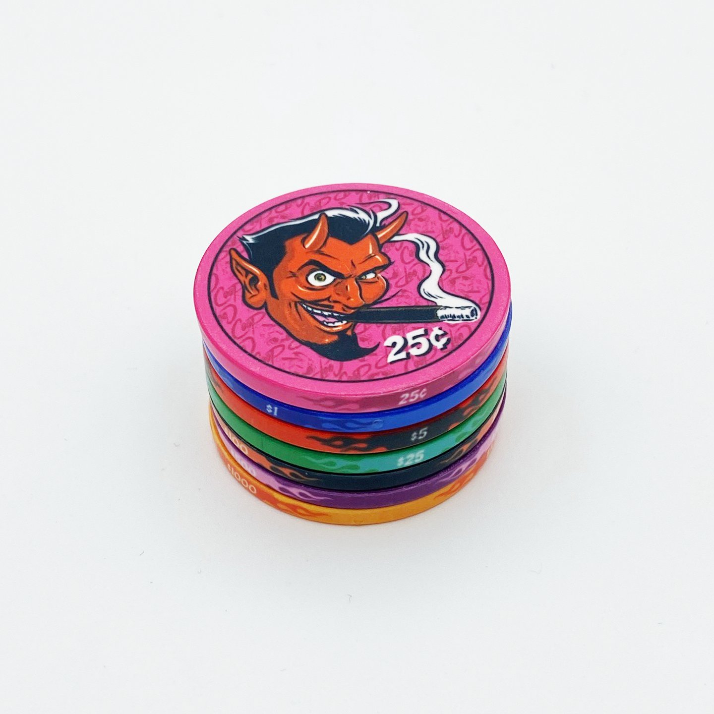 Fully customisable Professional Ceramic Material Poker Chips 10g and 40MM poker chips with customised design colour and logo
