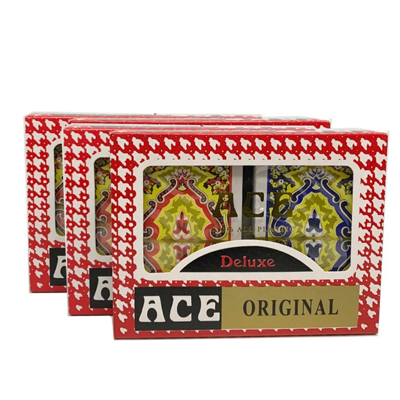 custom printed poker 100 plastic gambling poker set