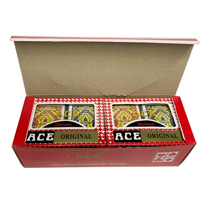custom printed poker 100 plastic gambling poker set