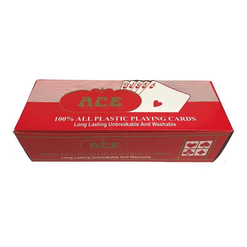 custom printed poker 100 plastic gambling poker set