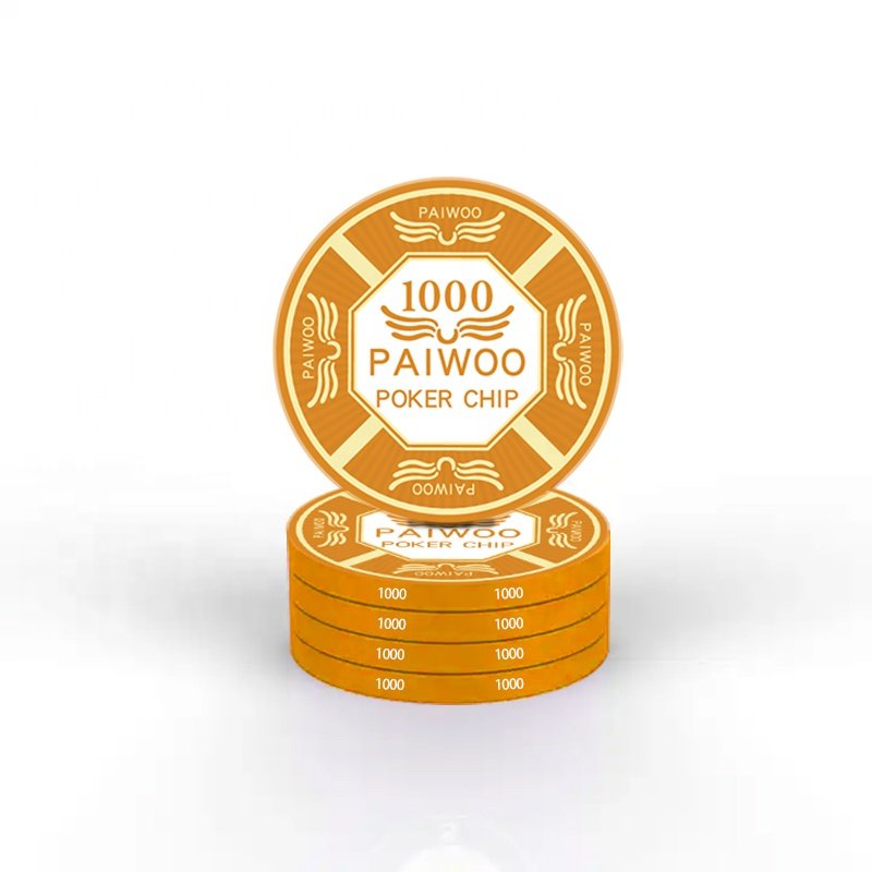 Casino-Grade 300pcs Tournament-Quality Ceramic Poker Chips Set Club Color