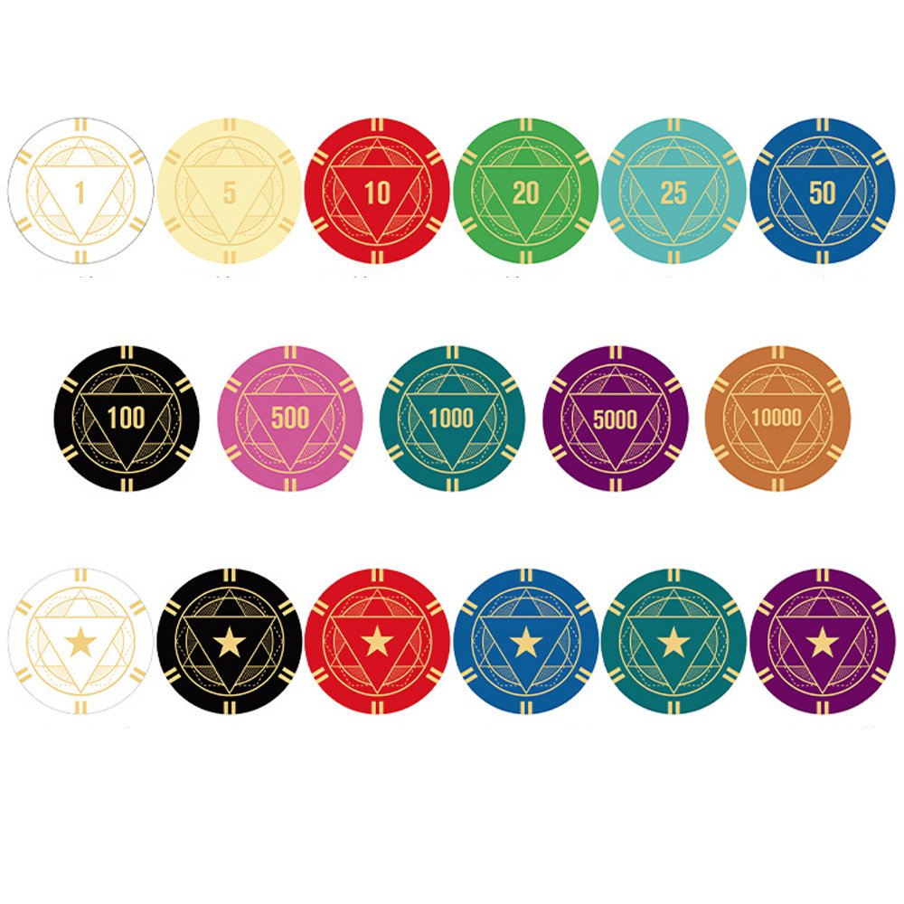 Wholesale 43mm High-End Texas Hold'Em Ceramic Poker Chips Star Poker Chips New Entertainment Casino Ept Poker Chips