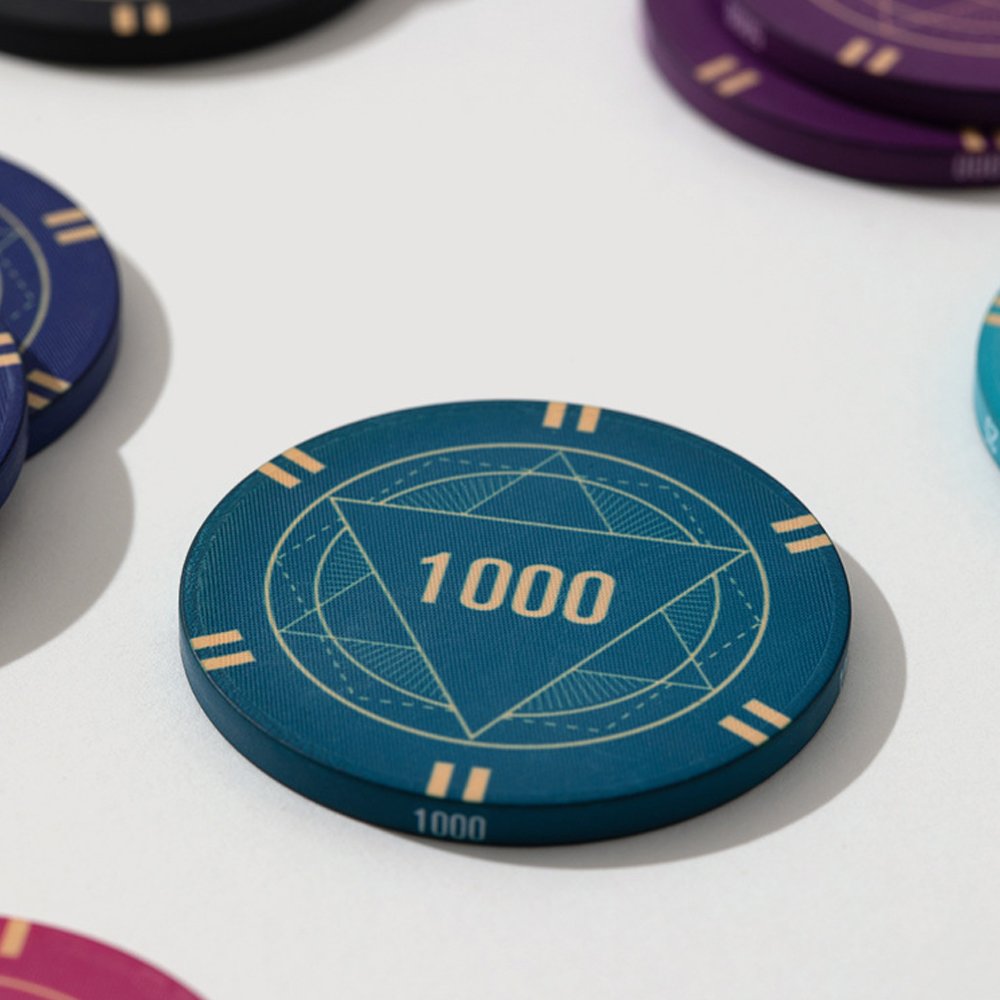 Wholesale 43mm High-End Texas Hold'Em Ceramic Poker Chips Star Poker Chips New Entertainment Casino Ept Poker Chips