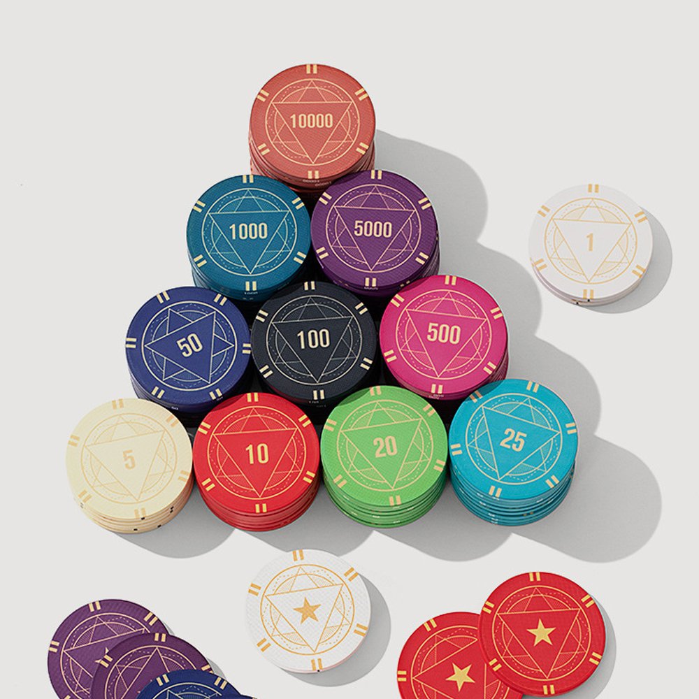 Wholesale 43mm High-End Texas Hold'Em Ceramic Poker Chips Star Poker Chips New Entertainment Casino Ept Poker Chips