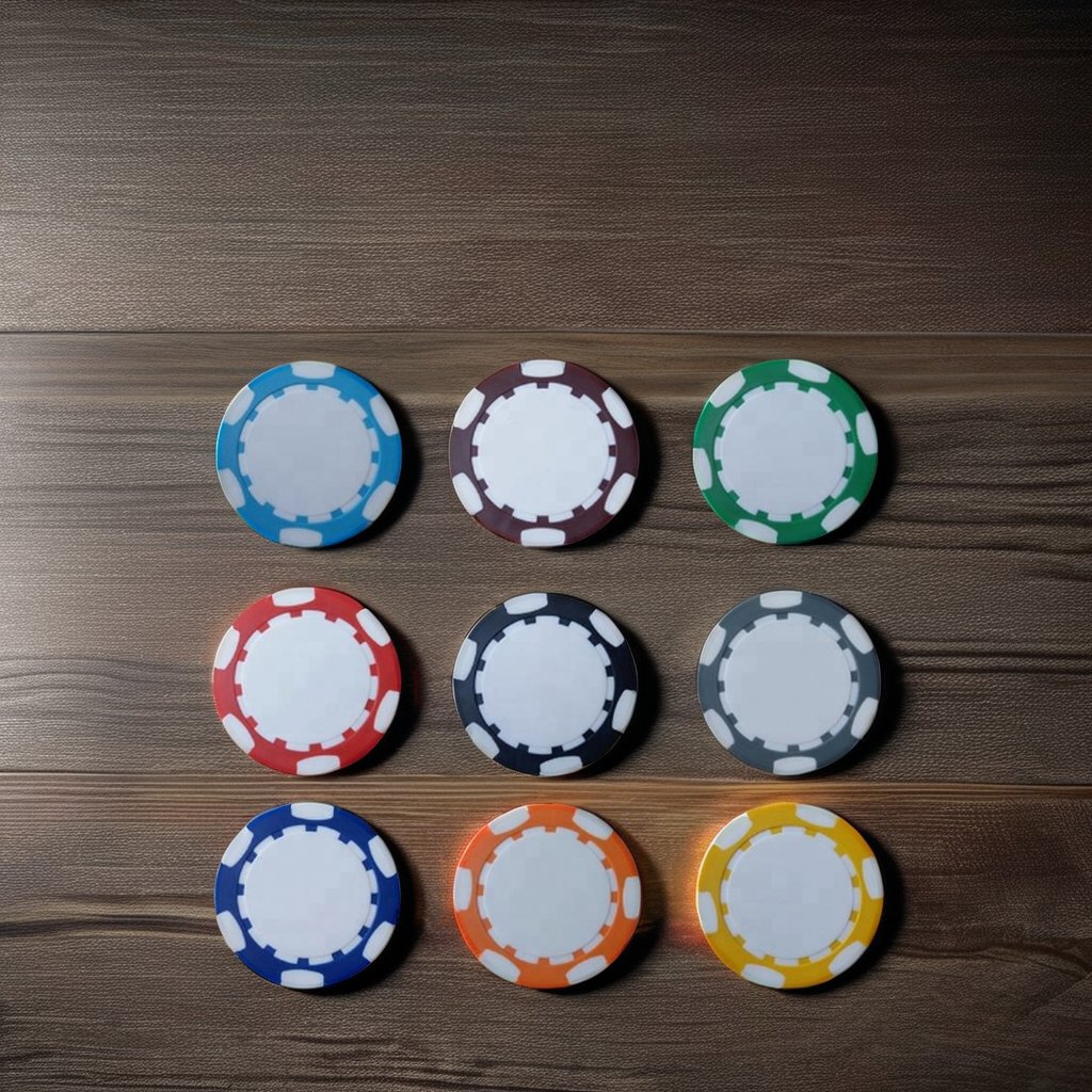 14G clay poker chip with you own design,custom made various color poker chips with sticker,blank round casino poker chips,