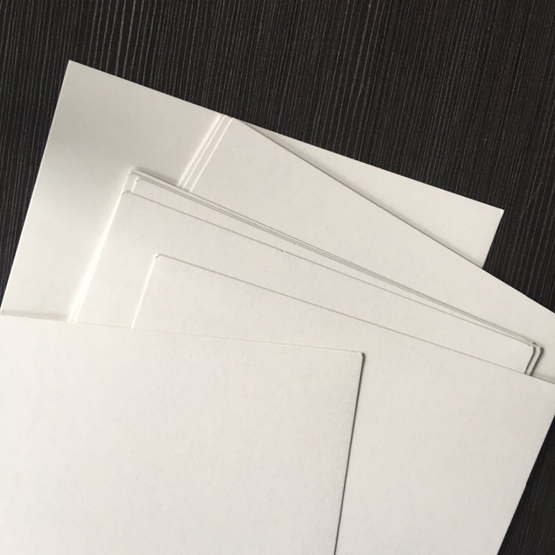 Premium White Poker Cards Paper Jumbo roll 285-295 gsm Playing Card raw material paper roll wholesale