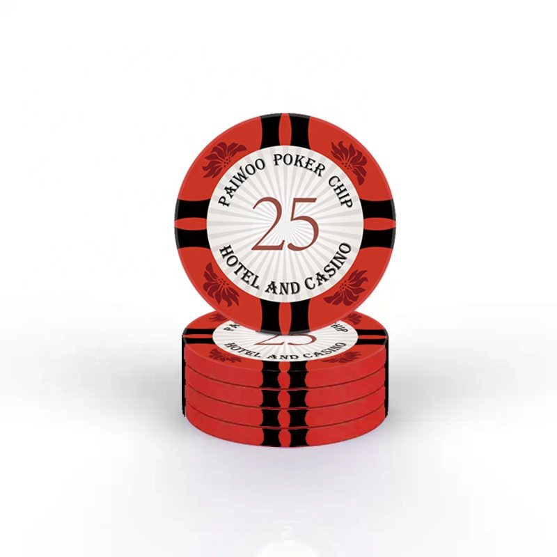 ceramic poker chip set 500pcs