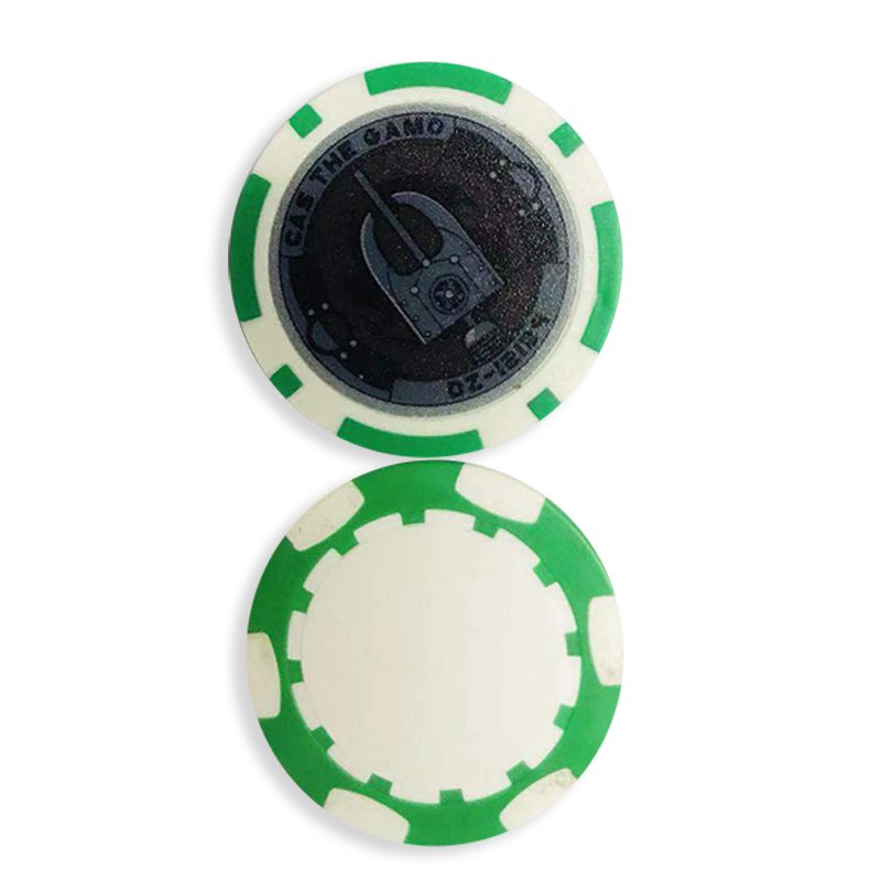 Cheap Manufacturers High Quality Free Design 14g ABS Golf Ball Marker Club Poker Chips With Custom Logo