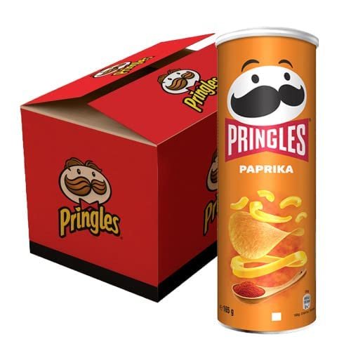 Pringles Hot Paprika 165g potato crisps wholesale