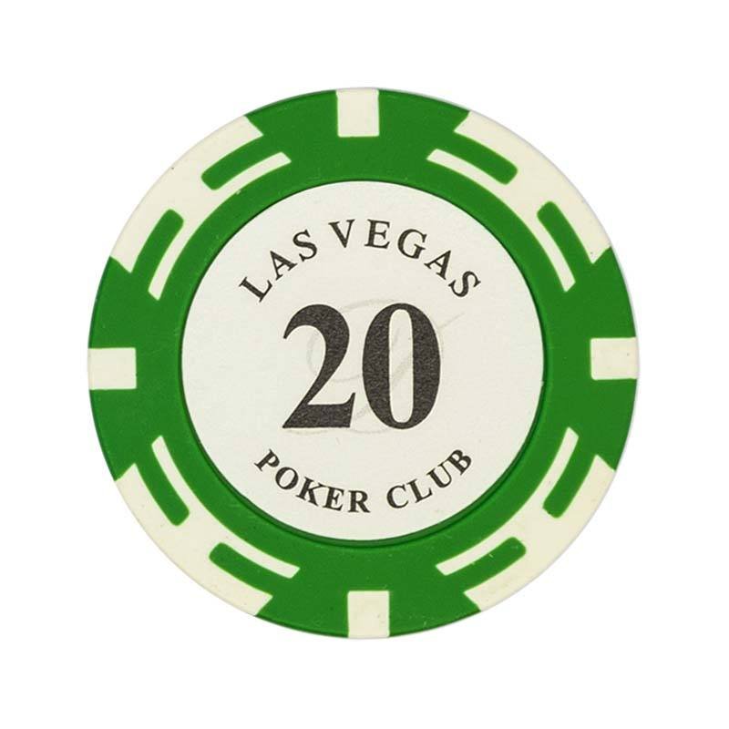 Casino quality inner decal denomination clay poker chip with customised colour and logo in lay 14 gm casino chip