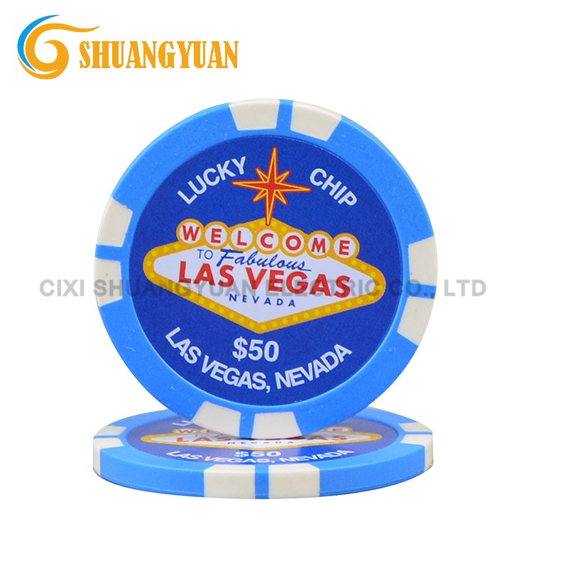 Magnet Poker Chips With Custom Sticker