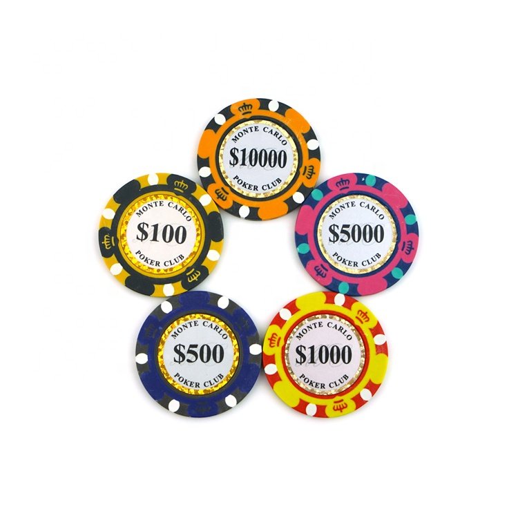 Wholesale Popular Cheap Custom Denomination Oversized Juego Golf Mini Metal Casino Poker Chip