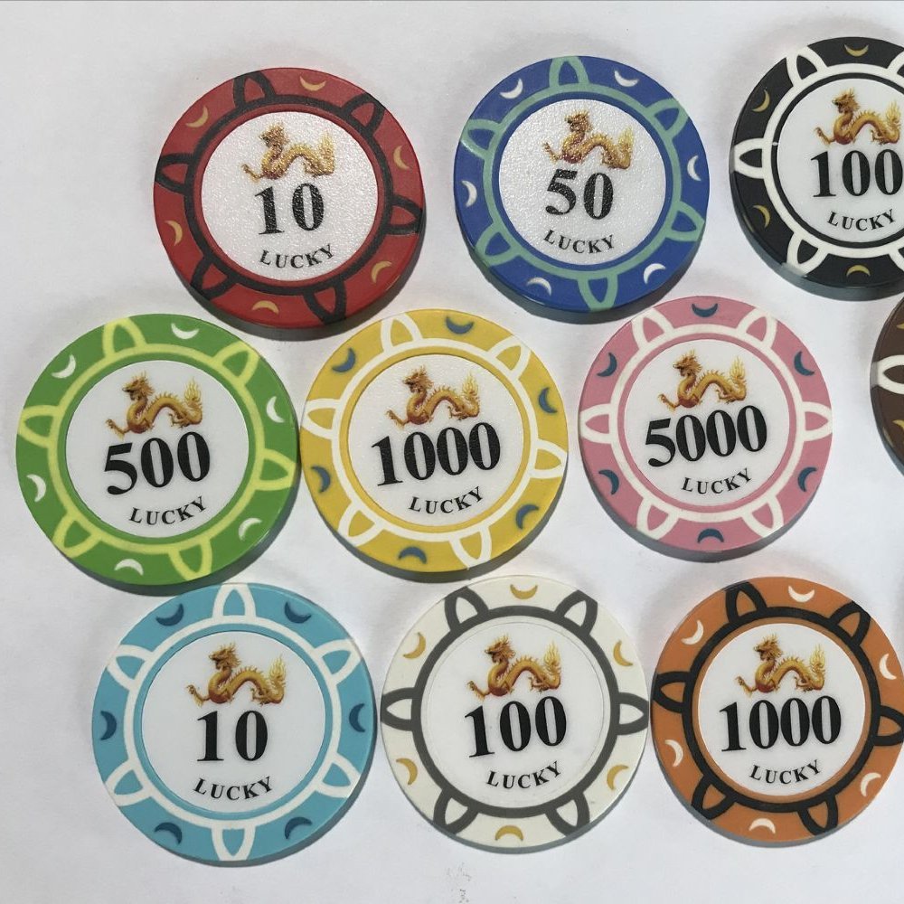 poker chip for real factory( NEW MODEL 40 45 74 80SIZE ) 3-4types