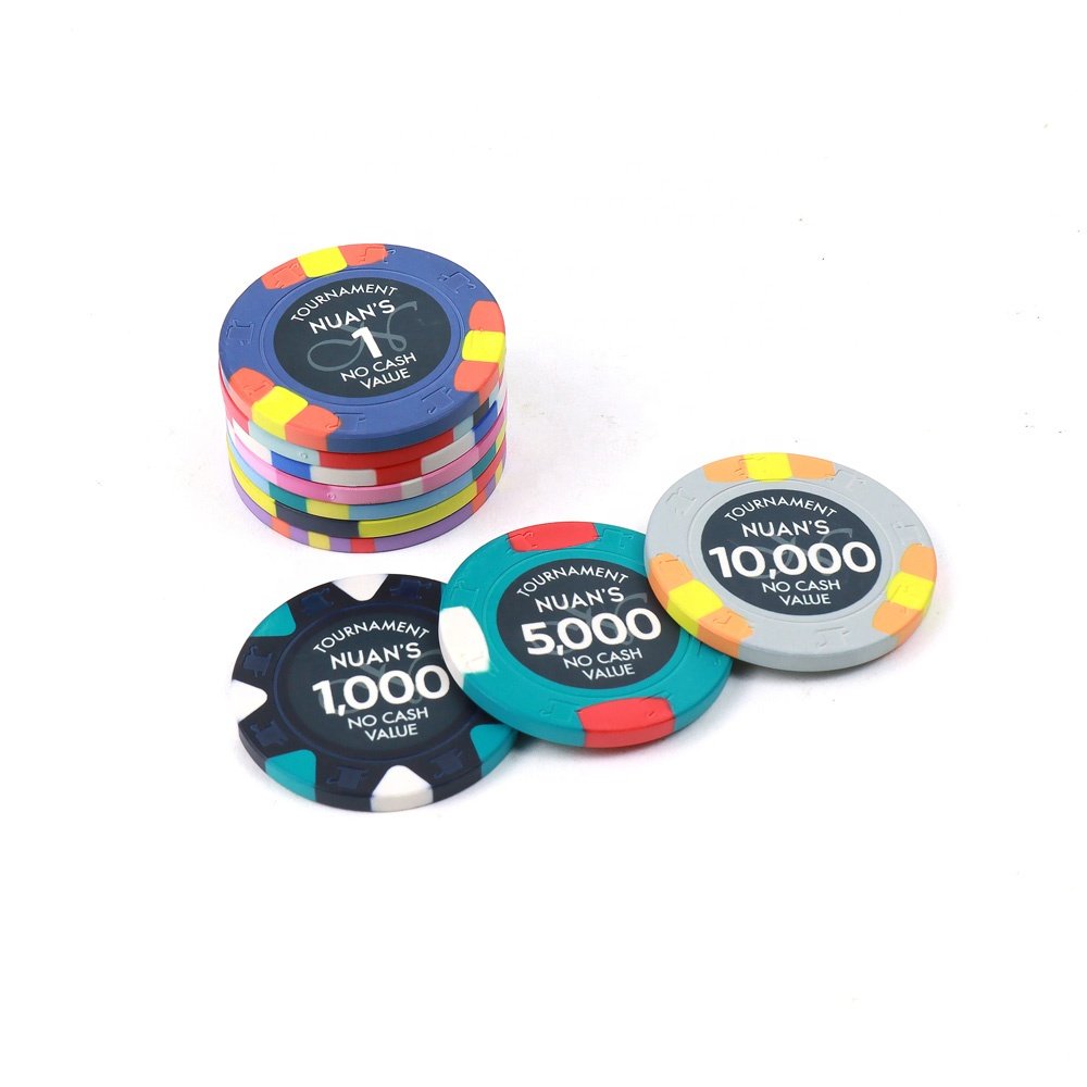 custom Ceramic chips set de poker chips 10g engraved top hat cane mould logo design accepted eco material for casino