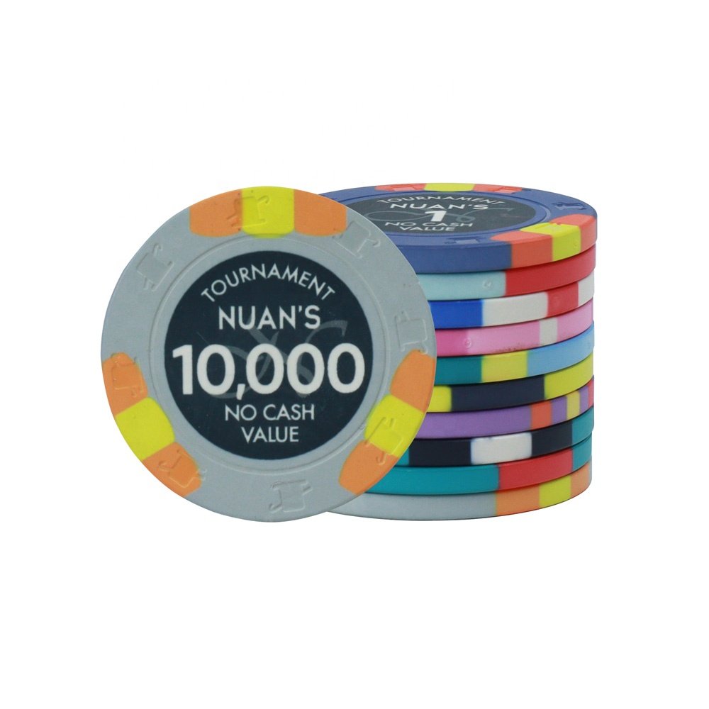 custom Ceramic chips set de poker chips 10g engraved top hat cane mould logo design accepted eco material for casino