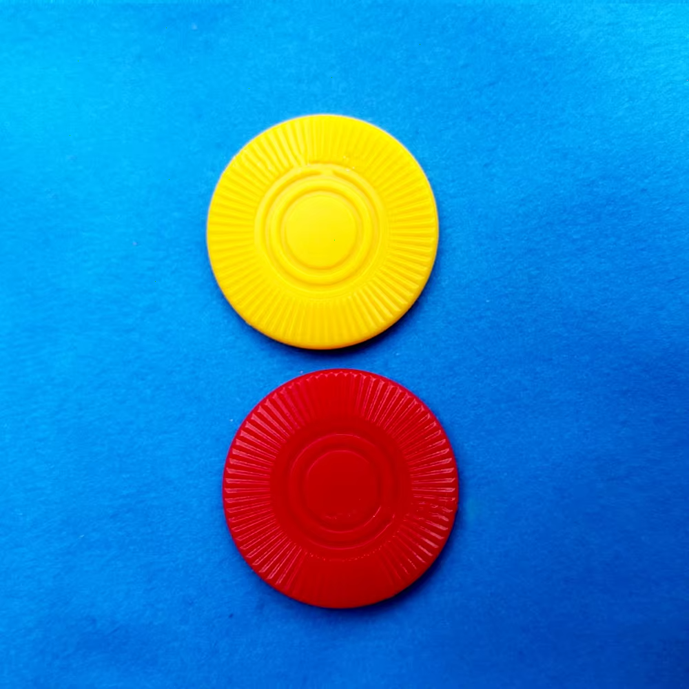 PS 22MM Rounded Poker Chips Small Sunflower Poker Chips Set Board Game High Quality