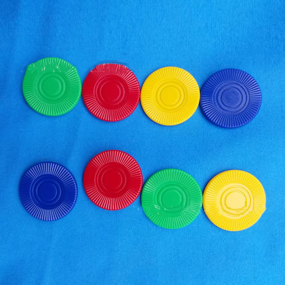 PS 22MM Rounded Poker Chips Small Sunflower Poker Chips Set Board Game High Quality