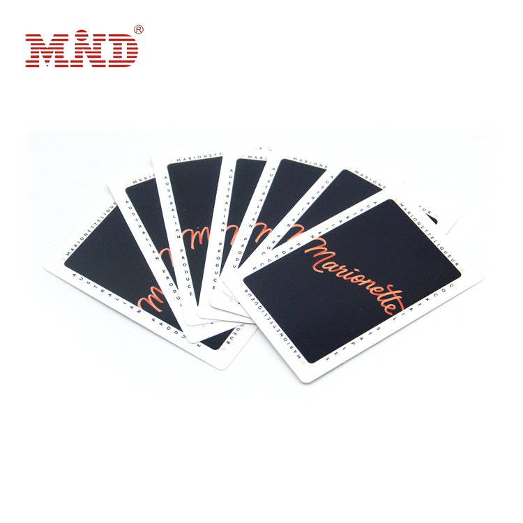 Custom paper plastic tarot game education poker casino cards with plastic tin paper box printing