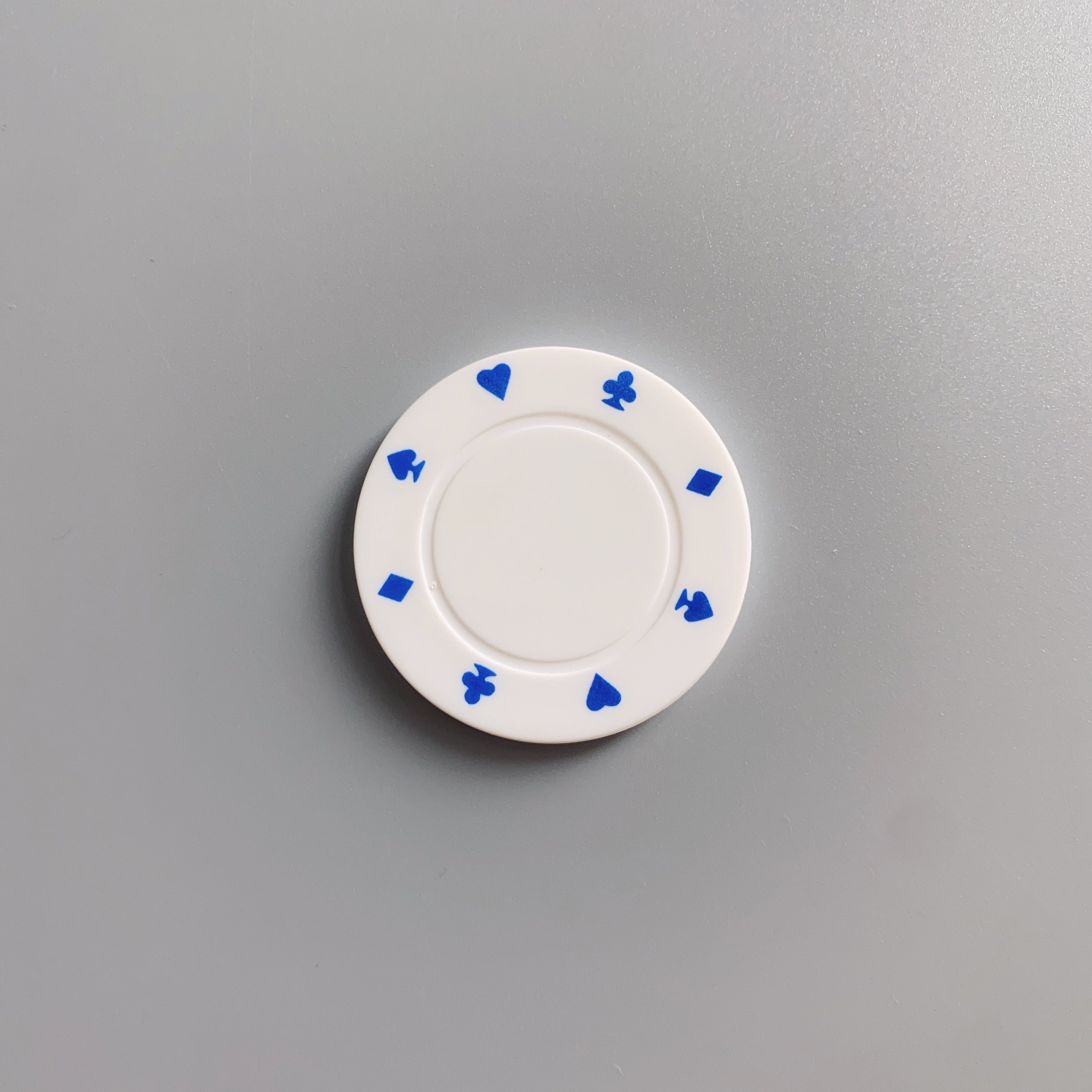 11.5g Monochrome Clay Poker Chip Weighted Chip for Professional Play