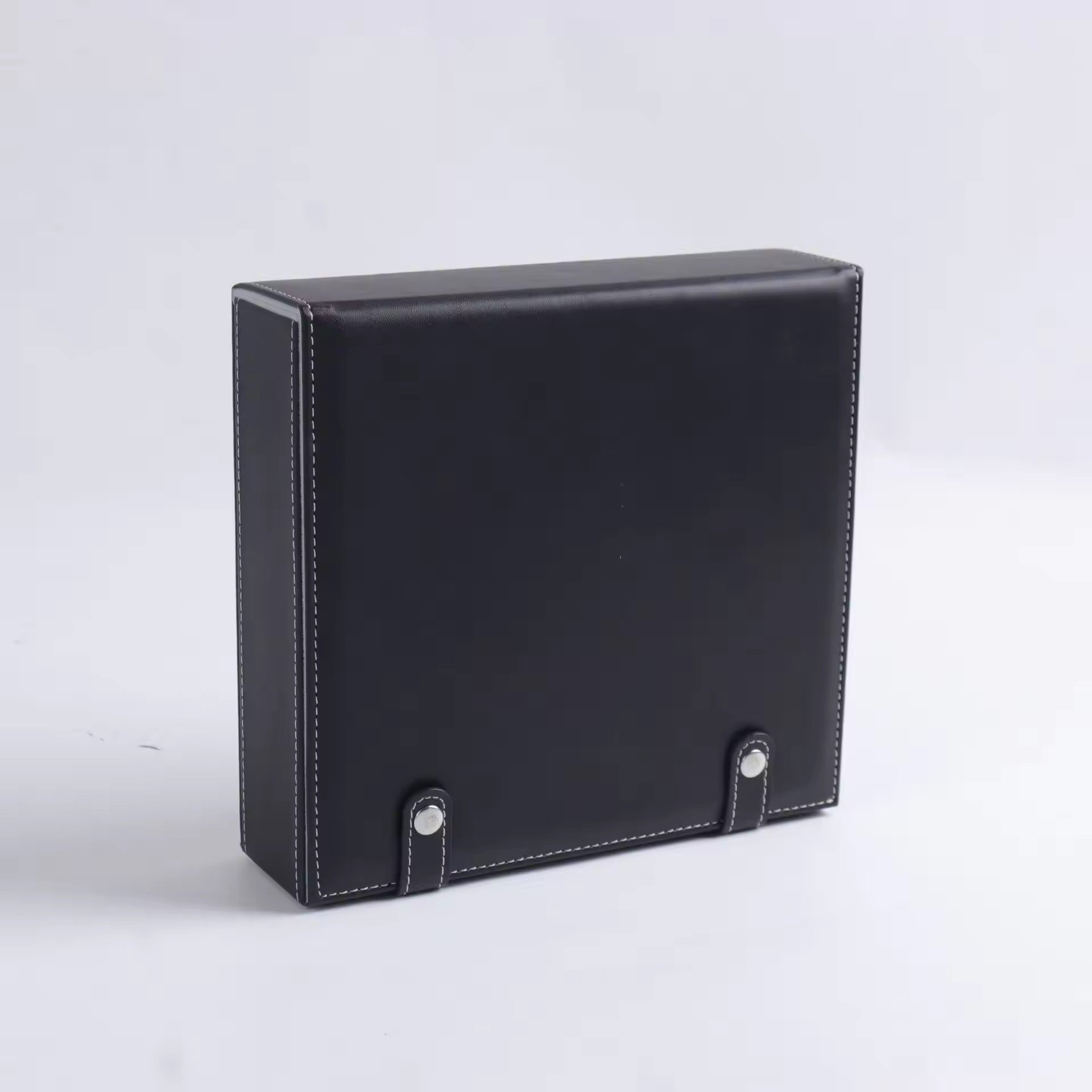 High-end Leather Entertainment Leisure Poker Chip Case Set Portable Pu Chip Storage Box Poker Set with Case Gift