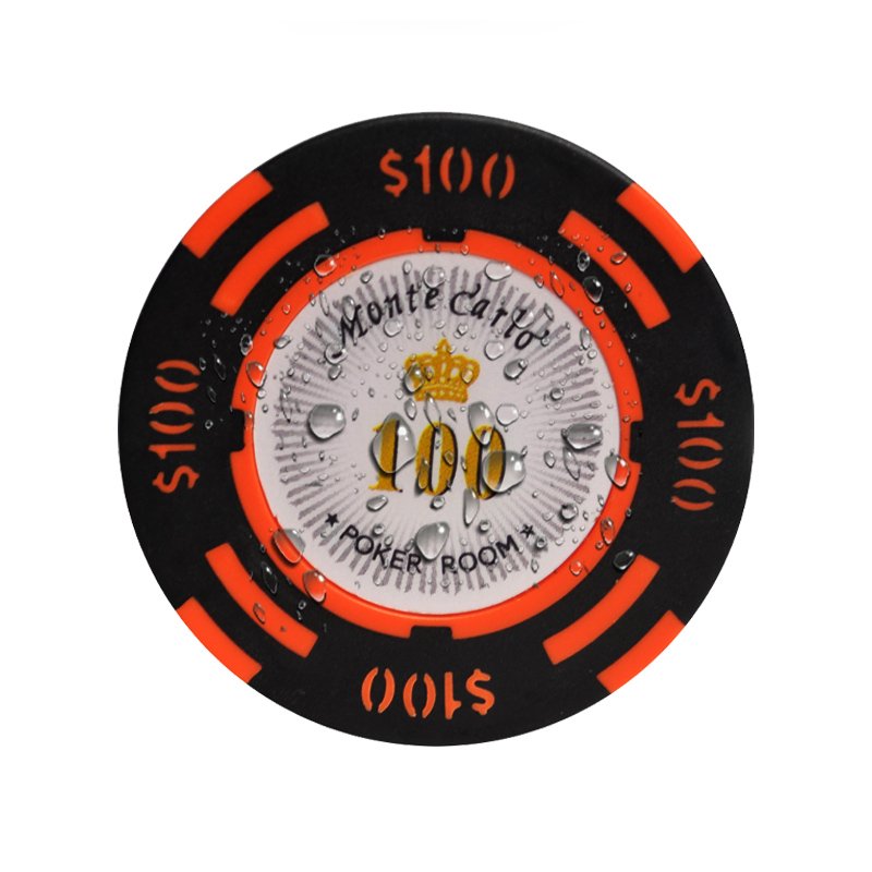 Anti-counterfeiting High Grade Casino Poker Chip Clay Chip Various Color Stickers Casino Poker Chips Custom