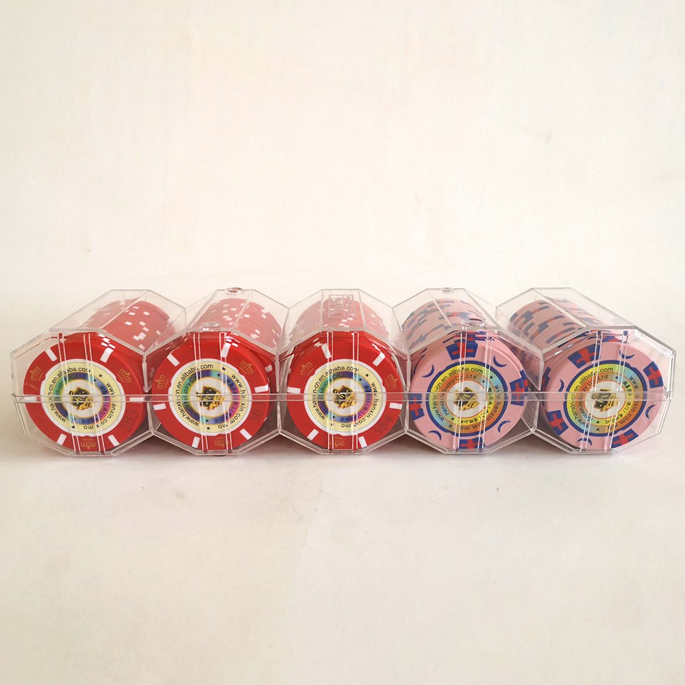 Clear Acrylic Casino Chip Tray 43mm Poker Chip Tray
