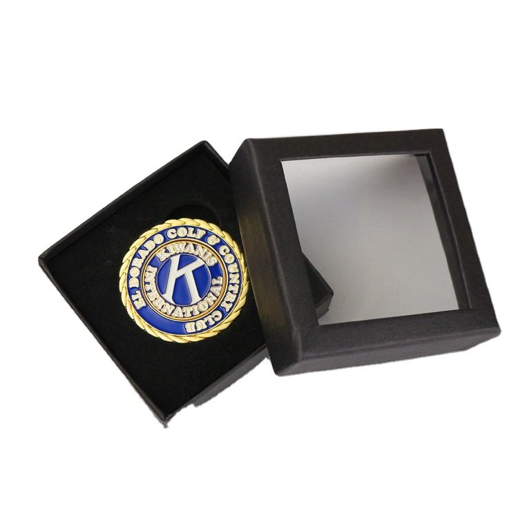 Custom Souvenir Golf Gift Box Sets With Golf Poker Chip Ball Marker