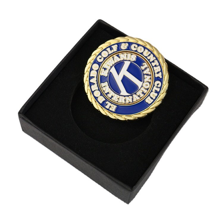 Custom Souvenir Golf Gift Box Sets With Golf Poker Chip Ball Marker