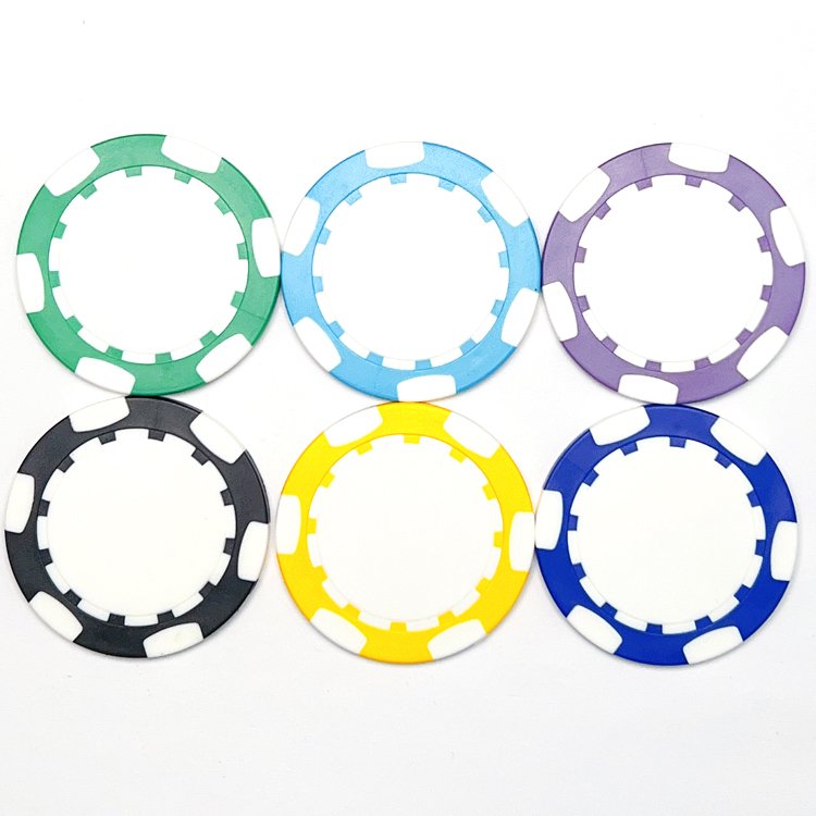 China Factory Cheap in Bulk Best Home ABS Material James Bond Poker Chips Set with Denominations for Sale