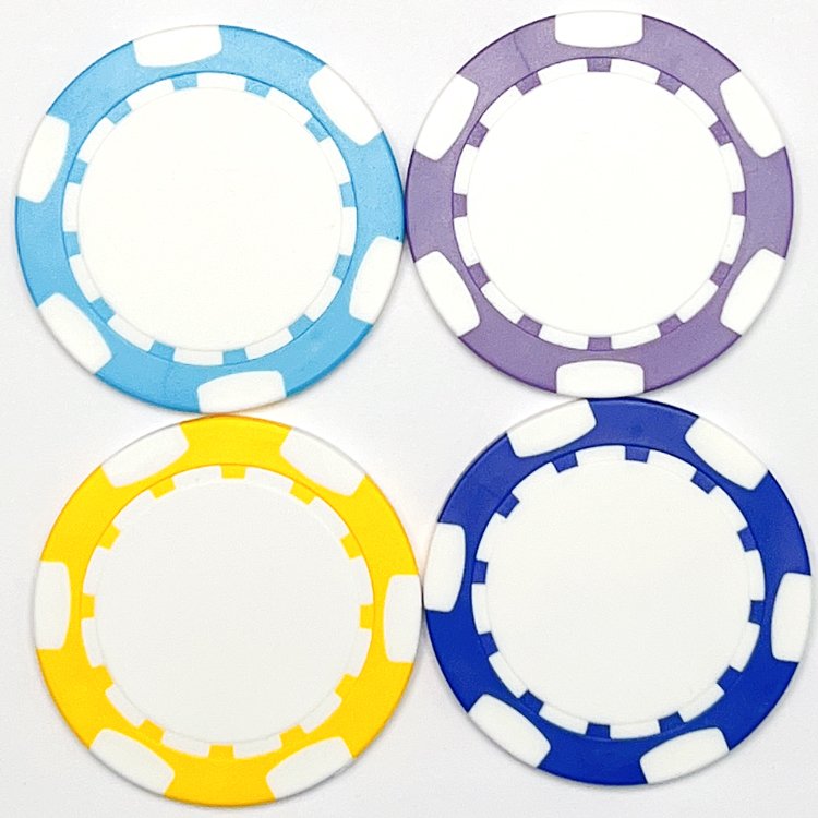 China Factory Cheap in Bulk Best Home ABS Material James Bond Poker Chips Set with Denominations for Sale
