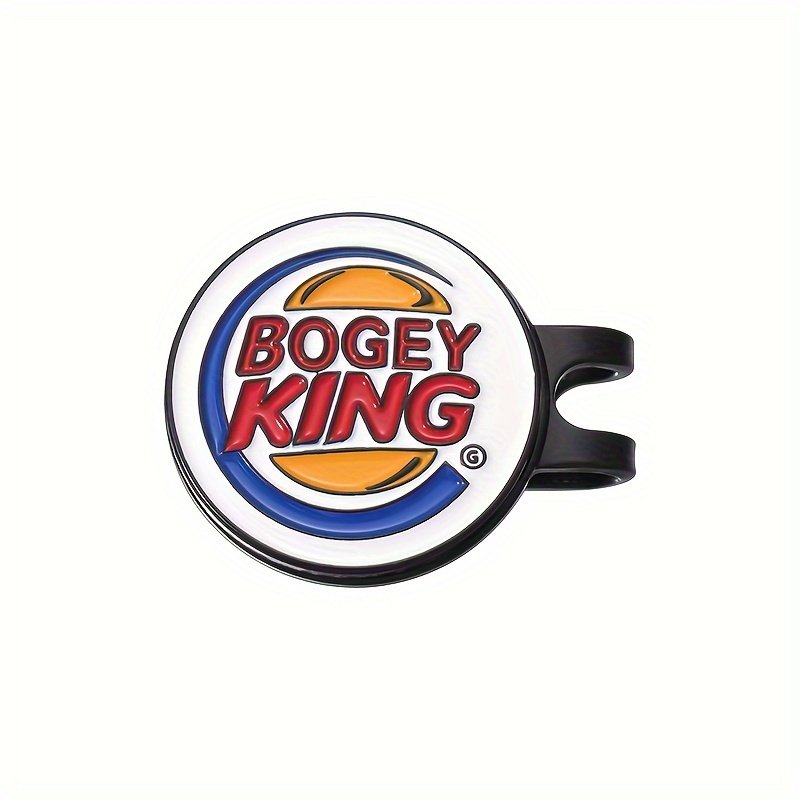 Promotional golf accessories golf ball marker hat clip custom metal soft enamel magnetic golf ball marker