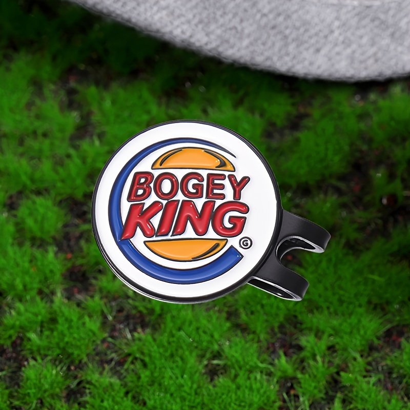 Promotional golf accessories golf ball marker hat clip custom metal soft enamel magnetic golf ball marker