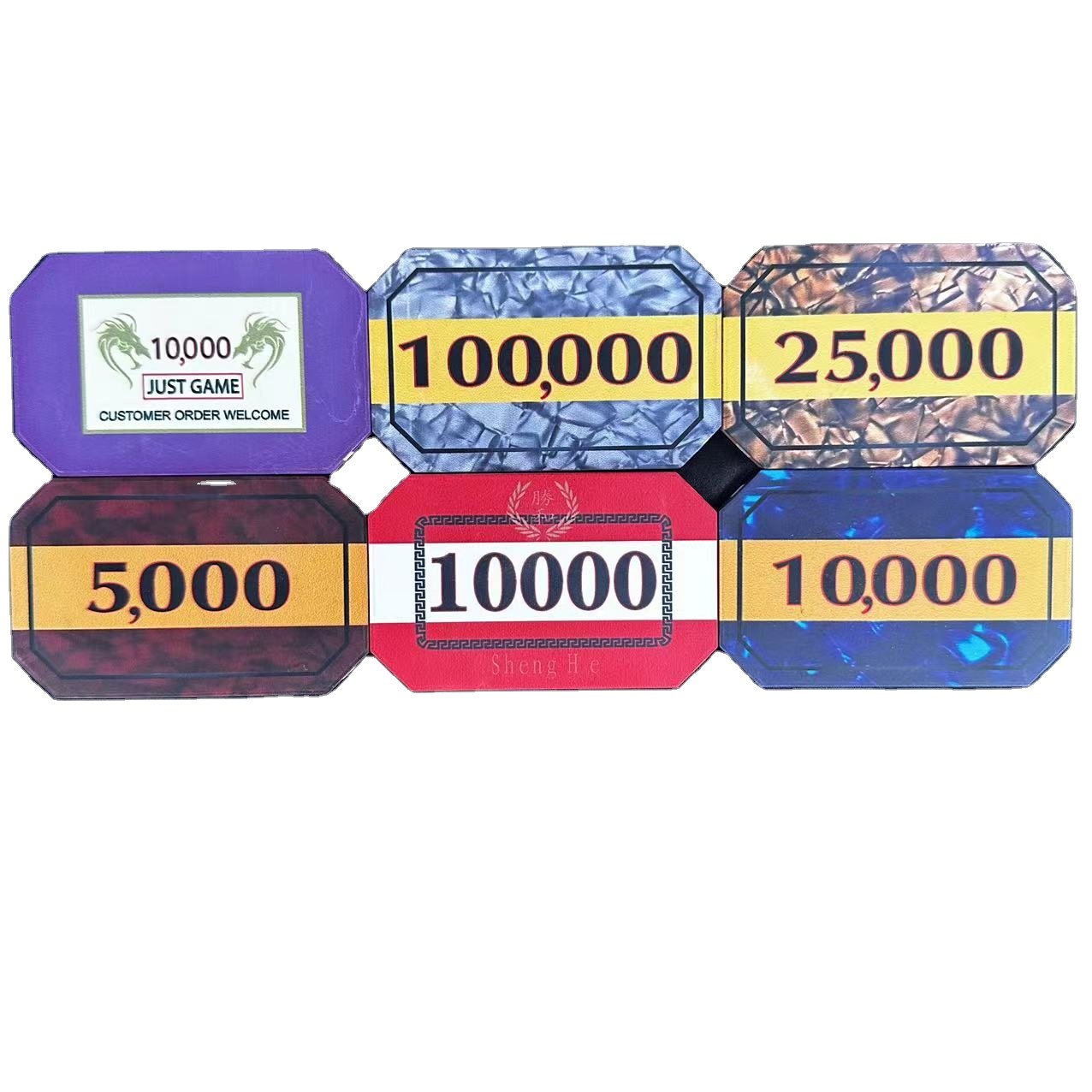 DG RUITEN ceramic chip poker chip